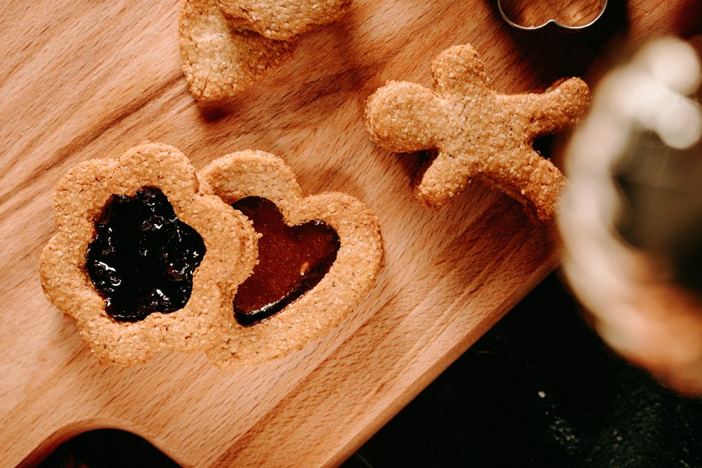 Bolachas de gengibre e canela